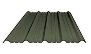 32/1000 profile roof sheet in olive