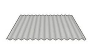 corrugated roof sheet in goosewing