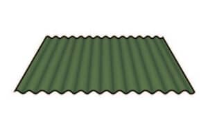 corrugated roof sheet in juniper