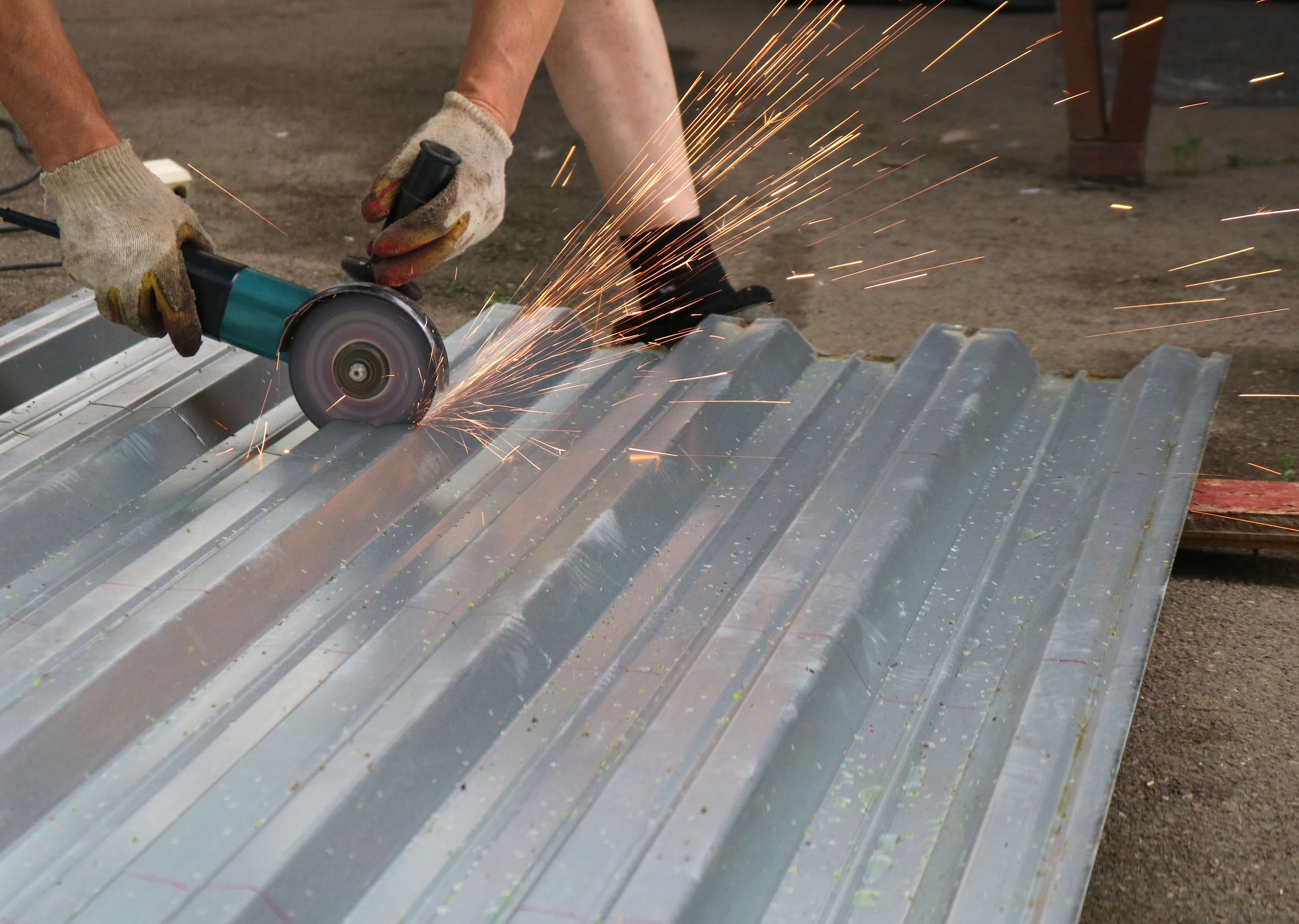 How to Cut Steel Roof Sheets