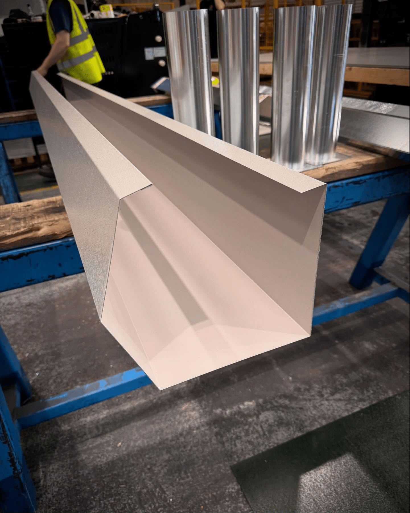 steel guttering systems